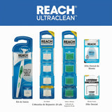 REACH® Listerine Ultraclean Access - Cabezales de repuesto para hil...