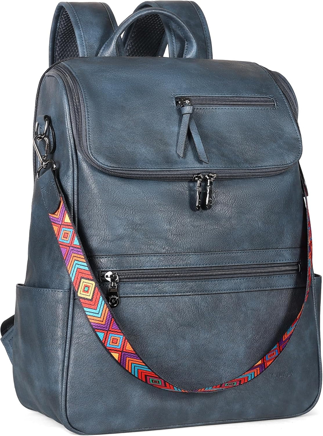 FADEON Mochila para computadora portátil para mujer, mochila de via...