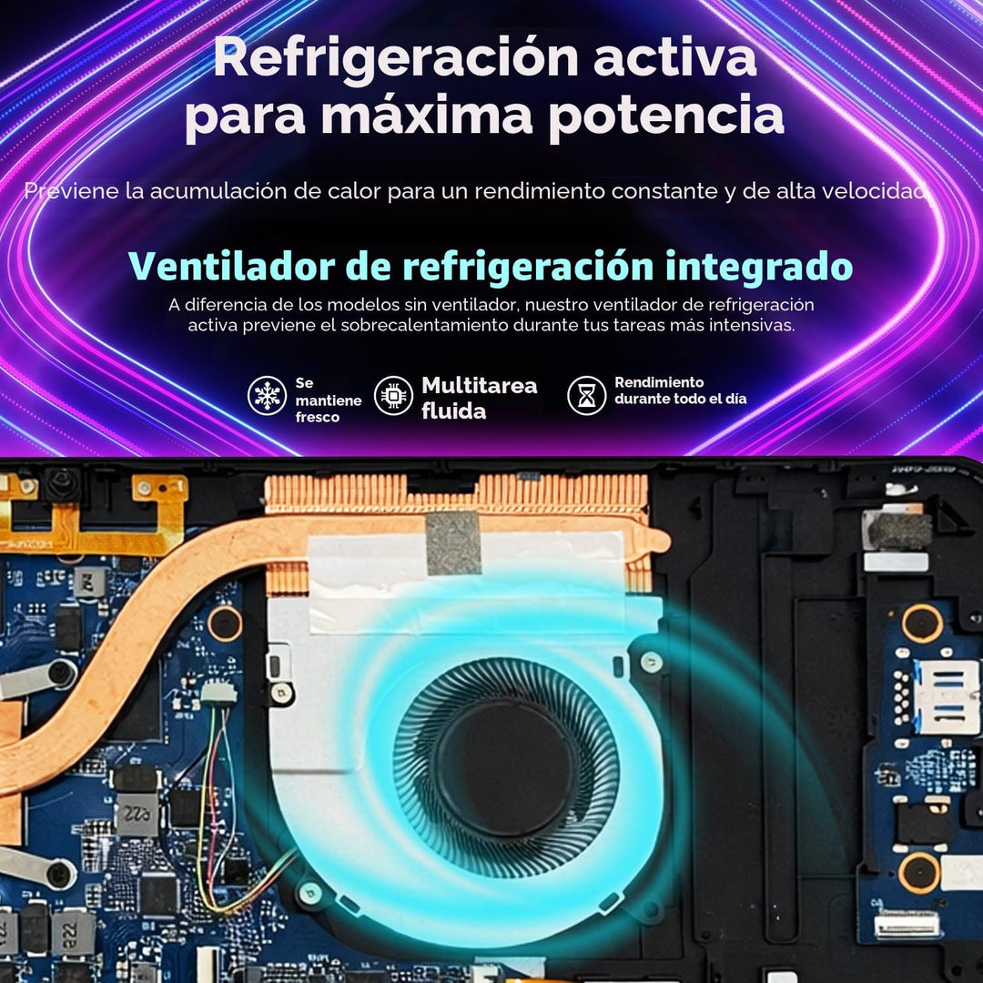 Fusion5 Tablet PC con Windows 11 de 10.1 pulgadas - Construido en E...