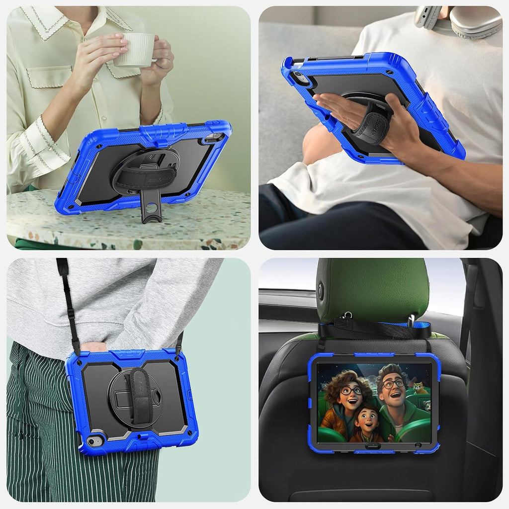 SEYMAC - Funda para iPad A16 de 11ª/10ª generación de 11/10.9 pulgadas