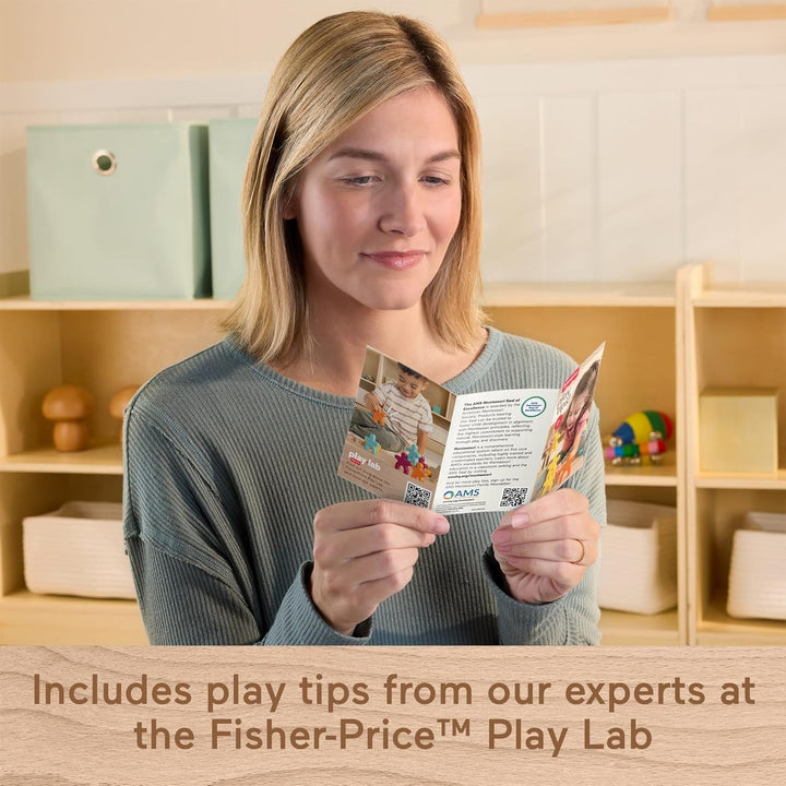 Fisher-Price Formas apilables de juguete Montessori de