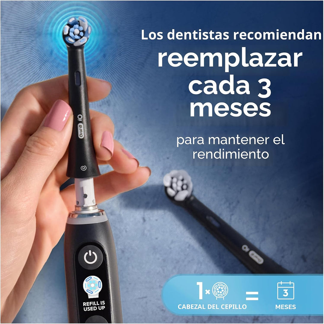Oral-B iO Ultimate Clean - Cabezal de cepillo de dientes eléctrico,...