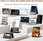 ROYY - Extensor de pantalla para portátil de 2.5 K, monitor portáti...