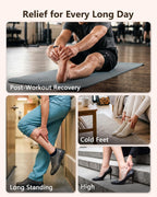 Masajeador de pies Shiatsu eléctrico profesional con calor
