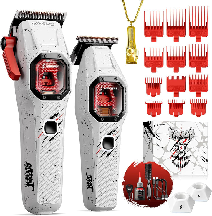 SUPRENT FANGS - Cortadora de pelo profesional con motor vectorial d...
