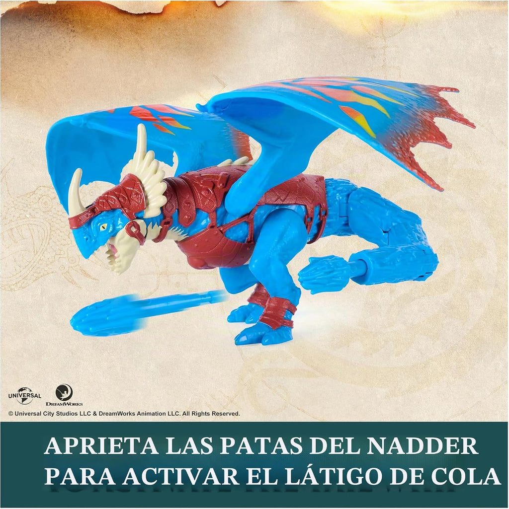Dreamworks Dragons Blazing Battles Deadly Nadder Slash Shot Figure Playset