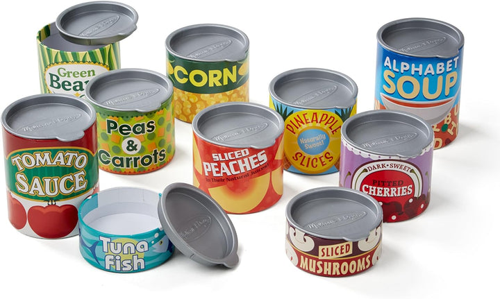 Melissa &amp; Doug, ¡Juguemos a la casa! Accesorios de cocina, Lata...