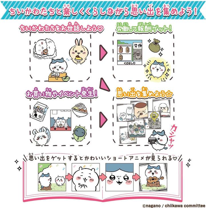 Bandai (BANDAI) Chiikawa Junto con Muchakawa Pink DX Set