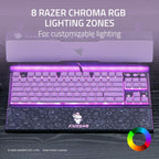 Razer Ornata V3 TKL Teclado para juegos: teclas de perfil bajo - In...