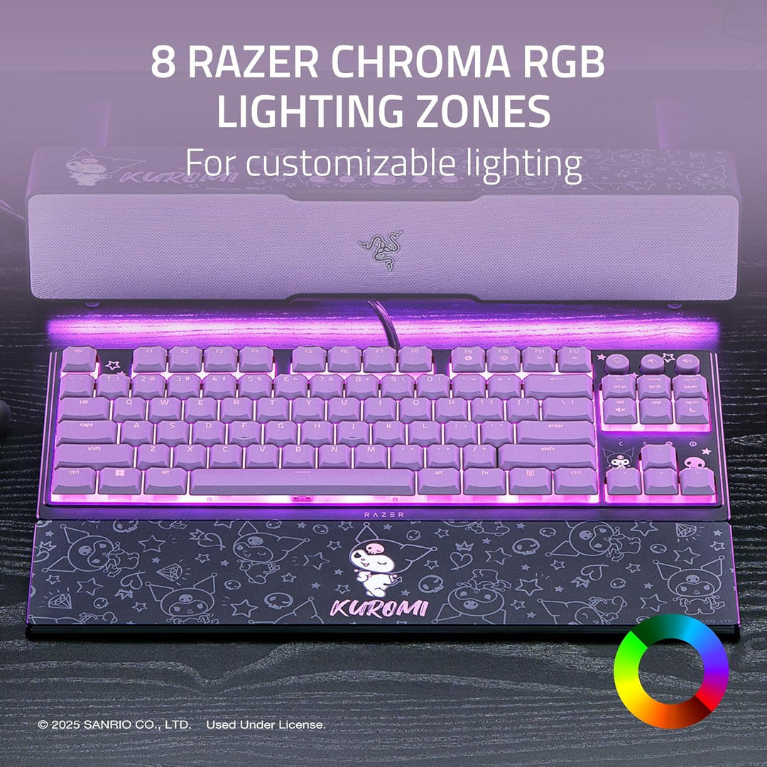 Razer Ornata V3 TKL Teclado para juegos: teclas de perfil bajo - In...