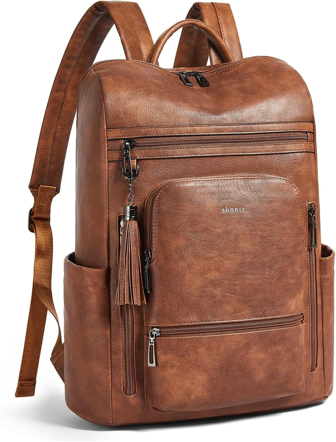 Shrrie Mochila grande mejorada para laptop de viaje, con capacidad...