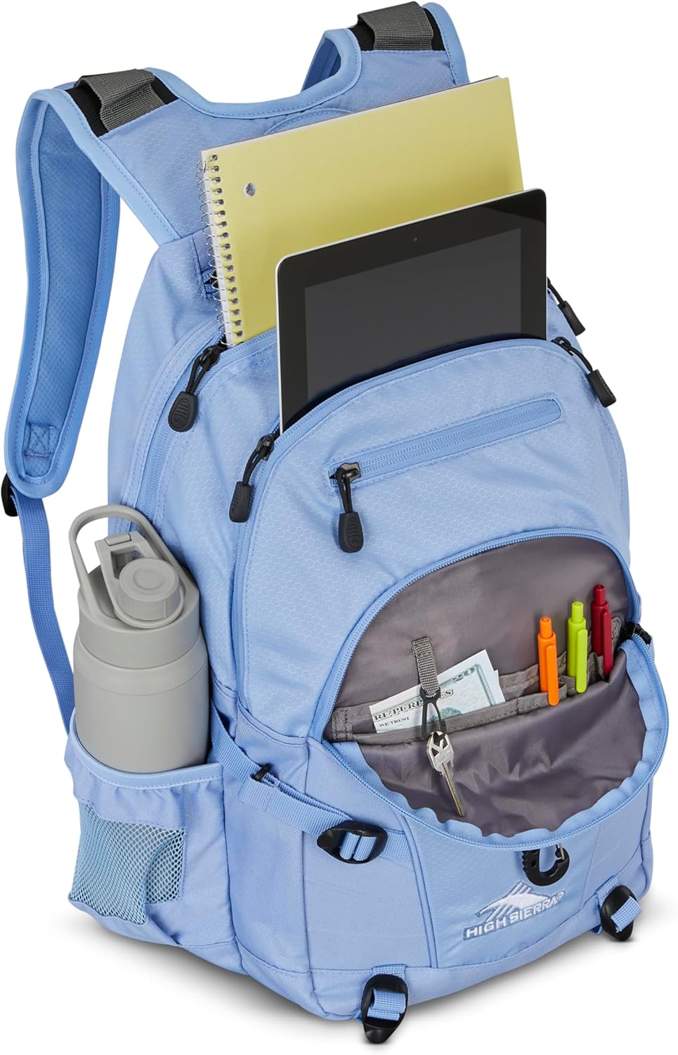 High Sierra Loop-Mochila, Escuela, Viajes o Trabajo Bolsa con funda...
