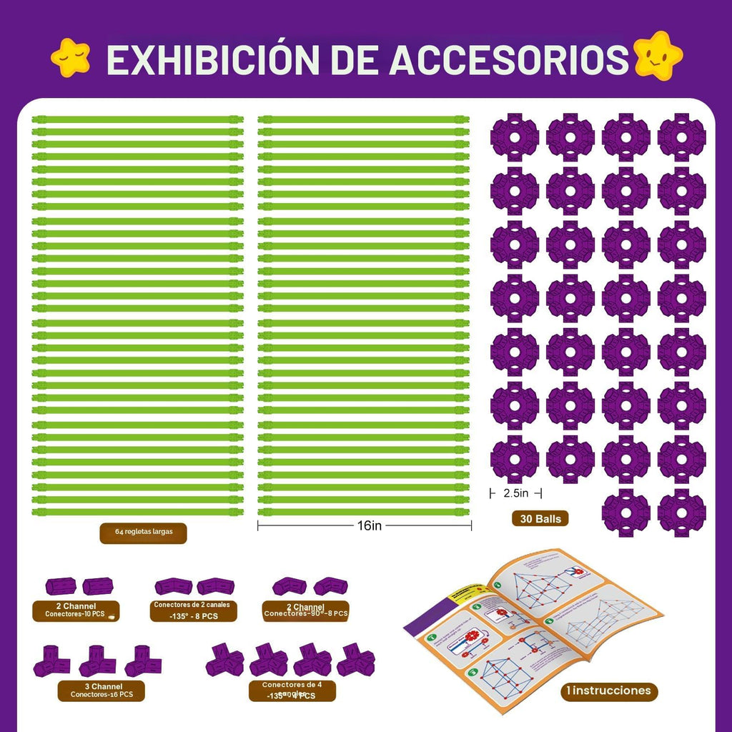 Kit de construcción de fuerte que brilla en la oscuridad para niños, juguetes de construcción STEM, regalo educativo para niños y niñas de 4, 5, 6, 7, 8, 9, 10, 11, 12 años, juego creativo definitivo
