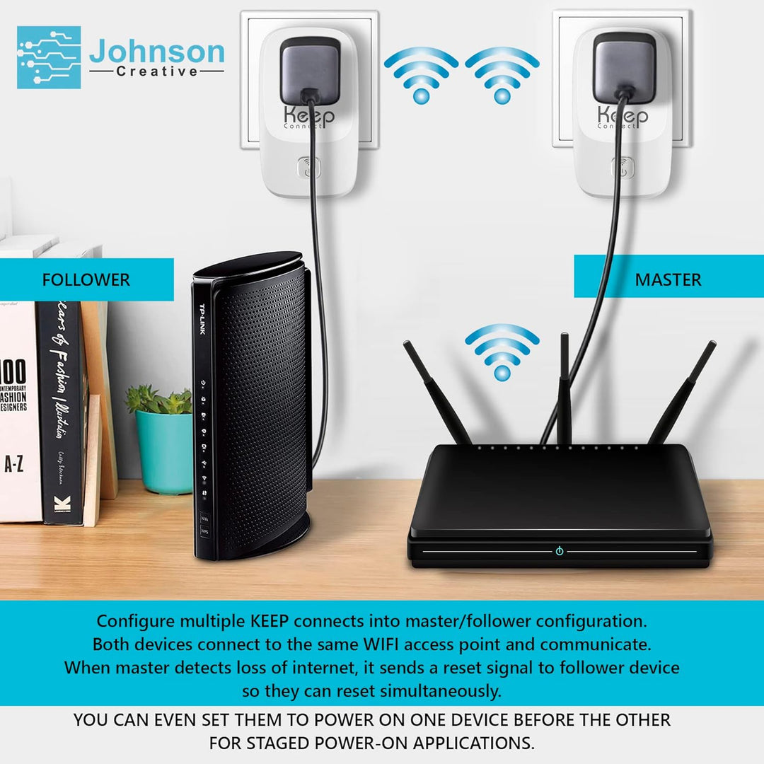 Keep Connect MAX Router Rebooter dispositivo de