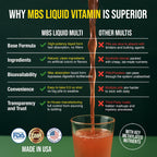 MBS Biotechnology Multivitamínico líquido para adultos