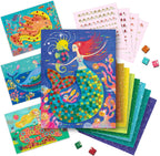 DJECO, Kit de arte y manualidades de mosaico para niños, canción de sirena