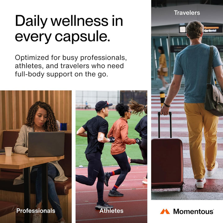 Momentous Multivitamínico Esencial para Mujeres y Hombres - Complej...