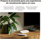 Google TV Streamer 4K - Entretenimiento de transmisión rápida en tu televisor con control remoto de búsqueda por voz - Mira películas, programas, TV en vivo y Netflix en 4K HDR, control inteligente