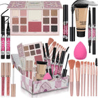 Kit de maquillaje para mujeres, adolescentes, niñas, kit completo