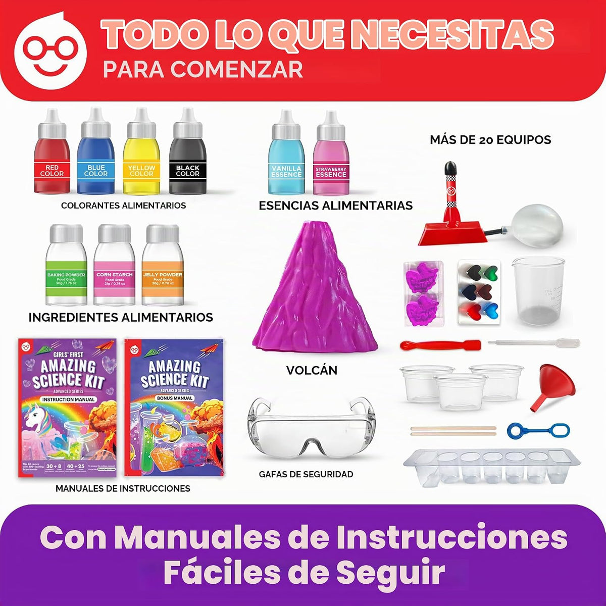Doctor Jupiter Kit de primeros experimentos científicos increíbles para