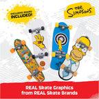 TECH DECK Ultra DLX - Juego de 4 patinetas Simpsons mini