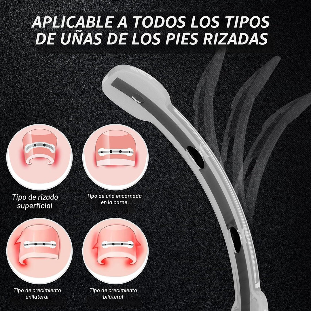 Reieset Tratamiento de uñas encarnadas de aleación de titanio, herr...