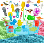 Cubo sensorial sensorial Dino & Ocean con arena de juego