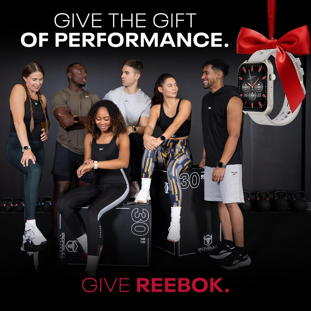 Reloj inteligente Reebok Icon con pantalla AMOLED de 2.04 pulgadas, GPS