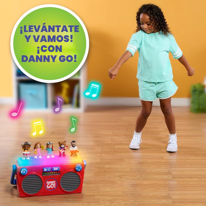 Danny ¡Vamos! Juguete de sonido interactivo Boombox de mezcla de mú...