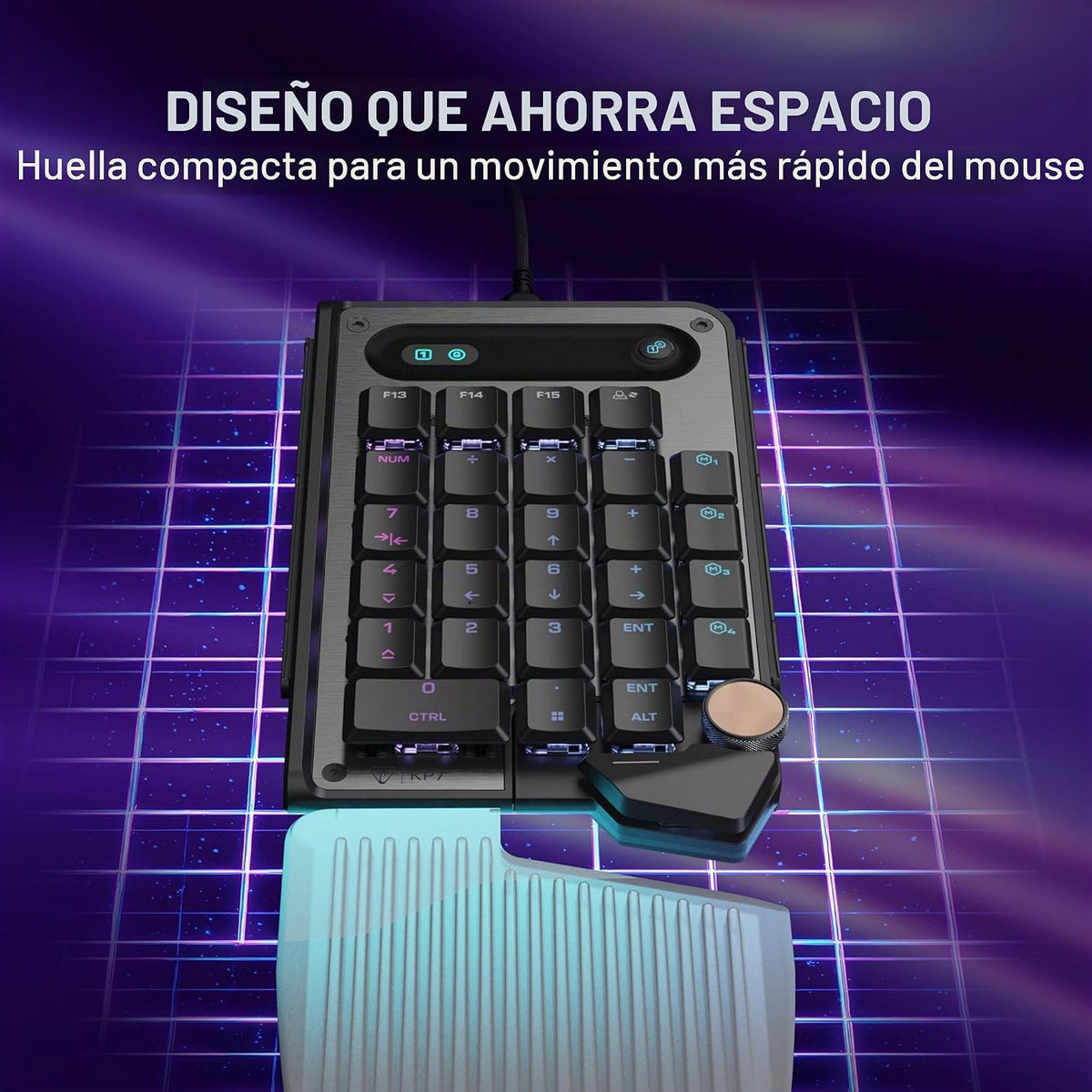 Turtle Beach Command Series KP7 - Teclado para juegos - Diseño prog...