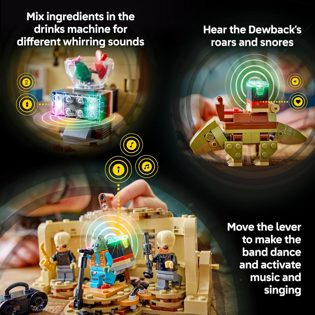 LEGO Star Wars SMART Play: Mos Eisley Cantina - Juego de construcci...