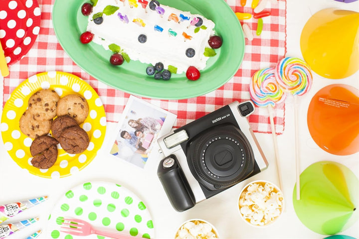 Fujifilm Instax Wide - Película instantánea, color blanco