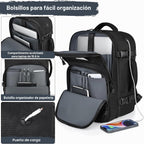 Mochila de artículo personal aprobada por TSA para cabina de avioneta: bolso para portátil de cabina de cabina de viaje
