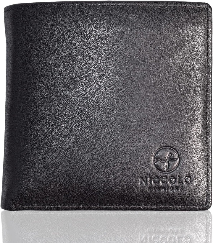 Cartera grande para hombre con 10 ranuras para tarjetas de crédito...