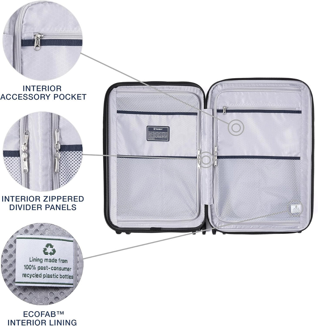 Travelpro Maxlite Air V2 - Bolso de mano extensible rígido, verde, 20