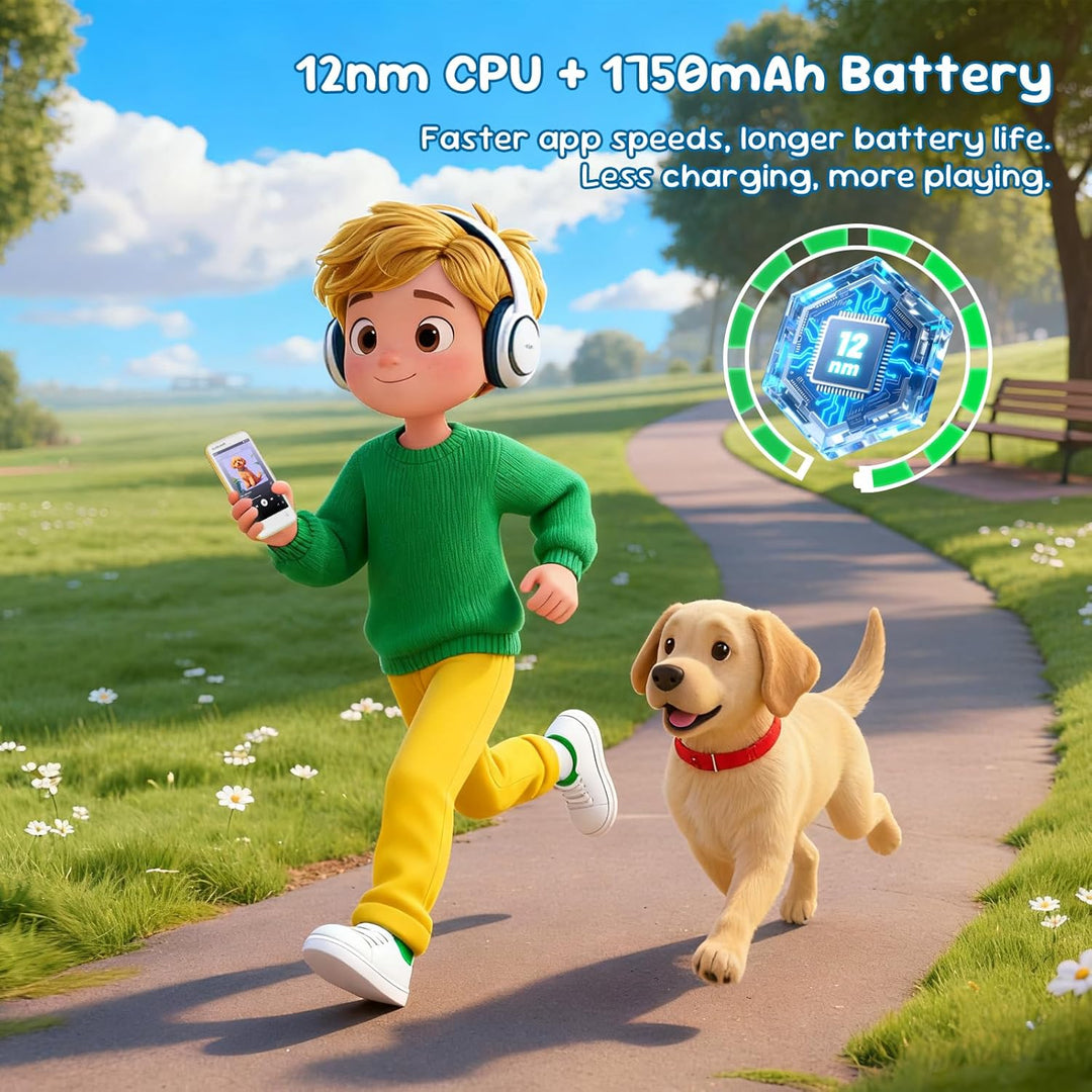 Reproductor de MP3 para niños, controles parentales, 16 GB, compati...