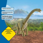 Schleich 14581 - Figura de dinosaurio de juguete de Brachiosaurus, para niños a partir de 4 años