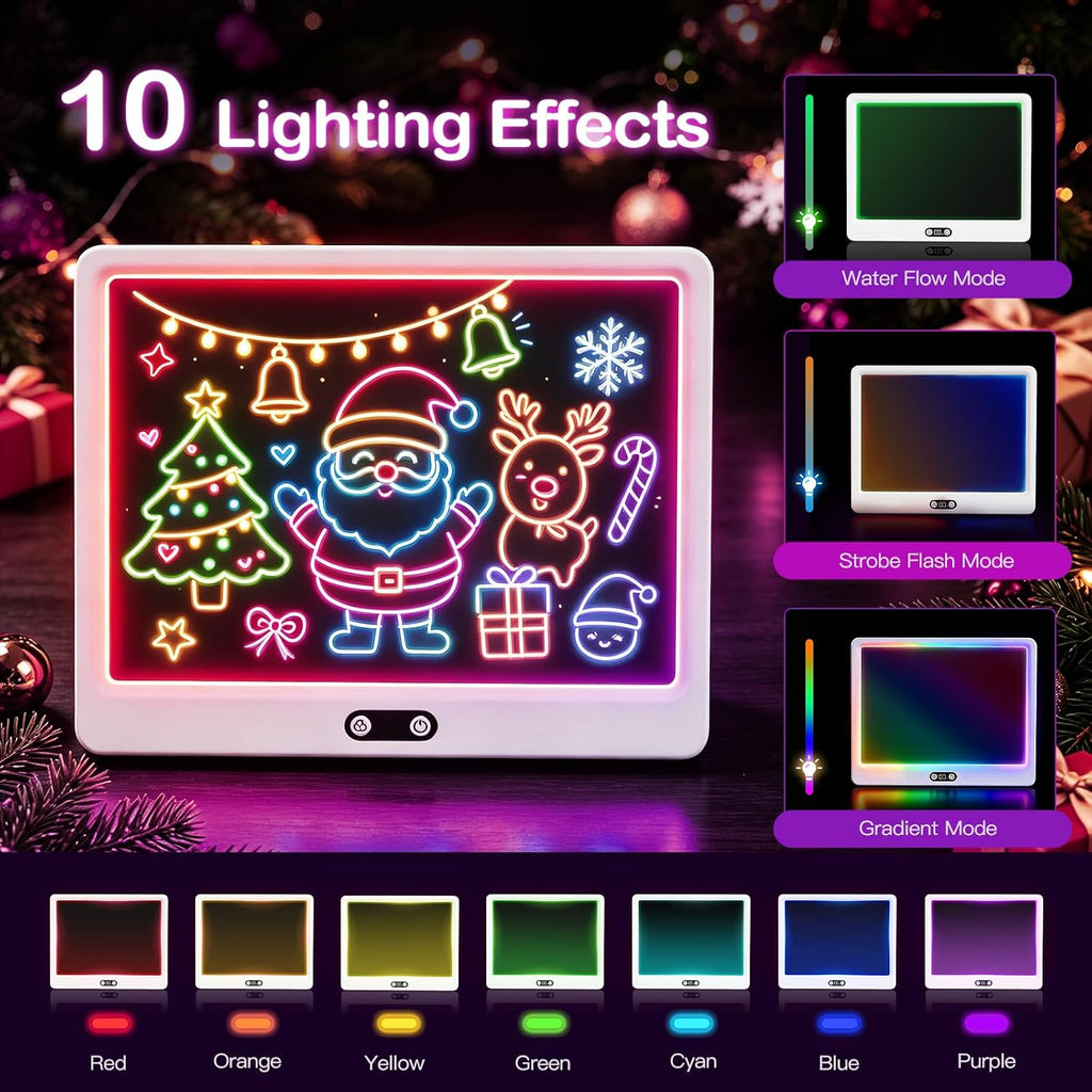 TiMOVO Tablero de dibujo LED de 16 pulgadas, regalos de cumpleaños para