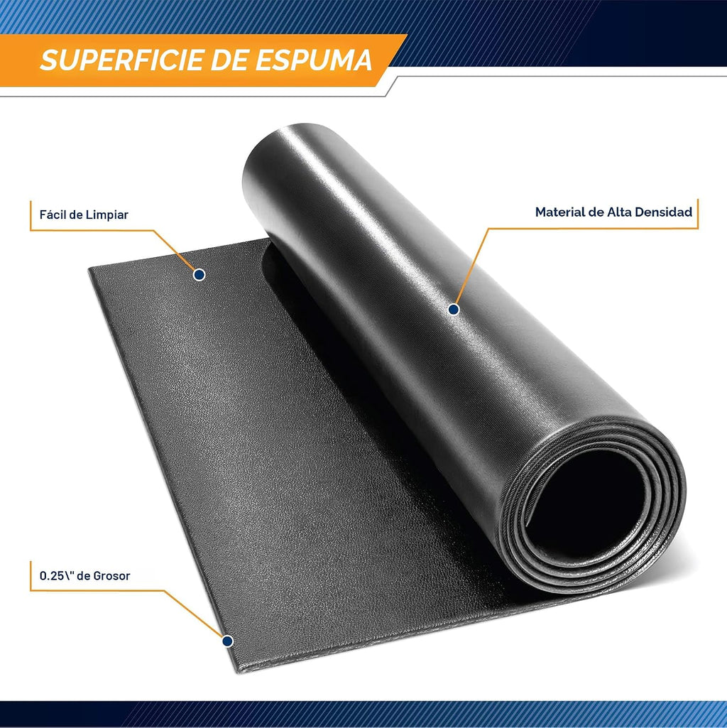 Marcy Esterilla de Equipo de Fitness y Protector de Suelo Compatible con Cintas de Correr, Elípticas, Bicicletas Estáticas, Bicicletas Estacionarias y Accesorios