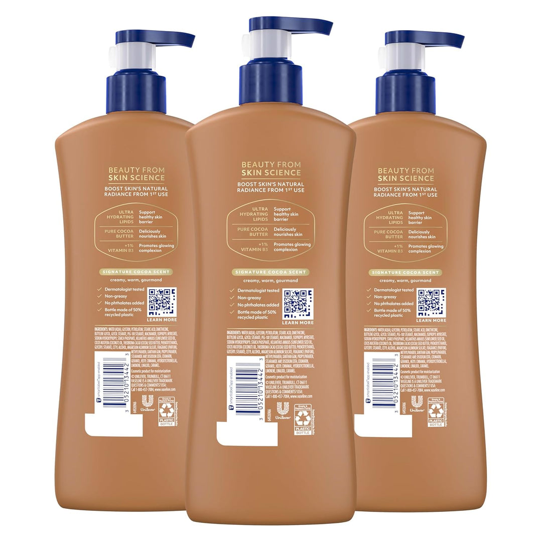 Vaseline Loción corporal de cuidado intensivo para piel seca, loció...