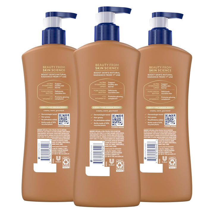 Vaseline Loción corporal de cuidado intensivo para piel seca, loció...