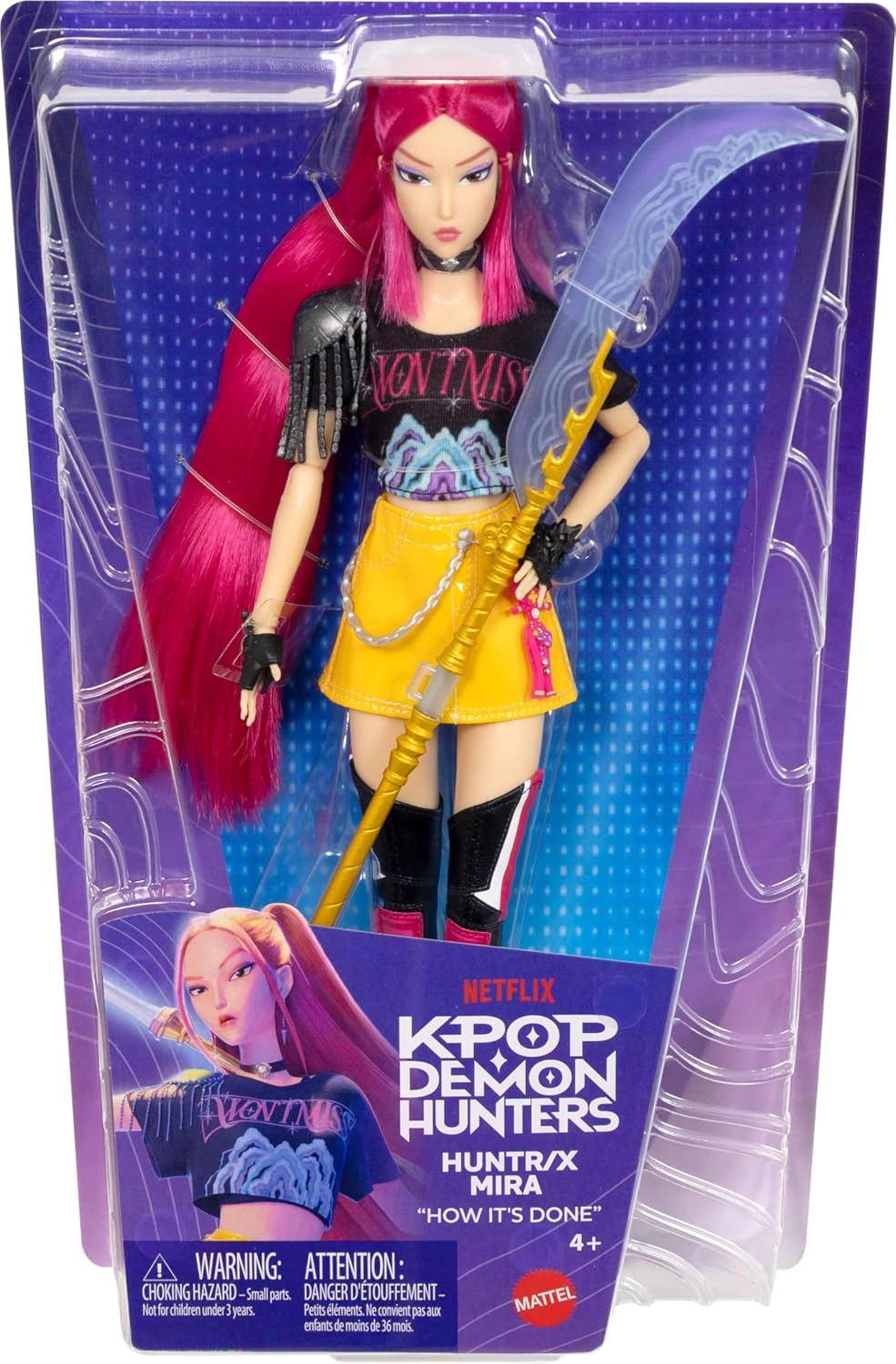 Mattel Muñeca de moda Kpop Demon Hunters HUNTR/X Mira