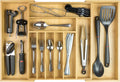 Organizador de cajones de cubiertos y utensilios