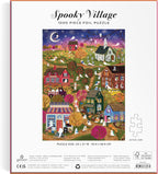 Galison - Rompecabezas de 1000 piezas de Spooky Village con papel de
