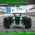 Coche de control remoto, coches recargables 1:18 Rc, camión RC todo