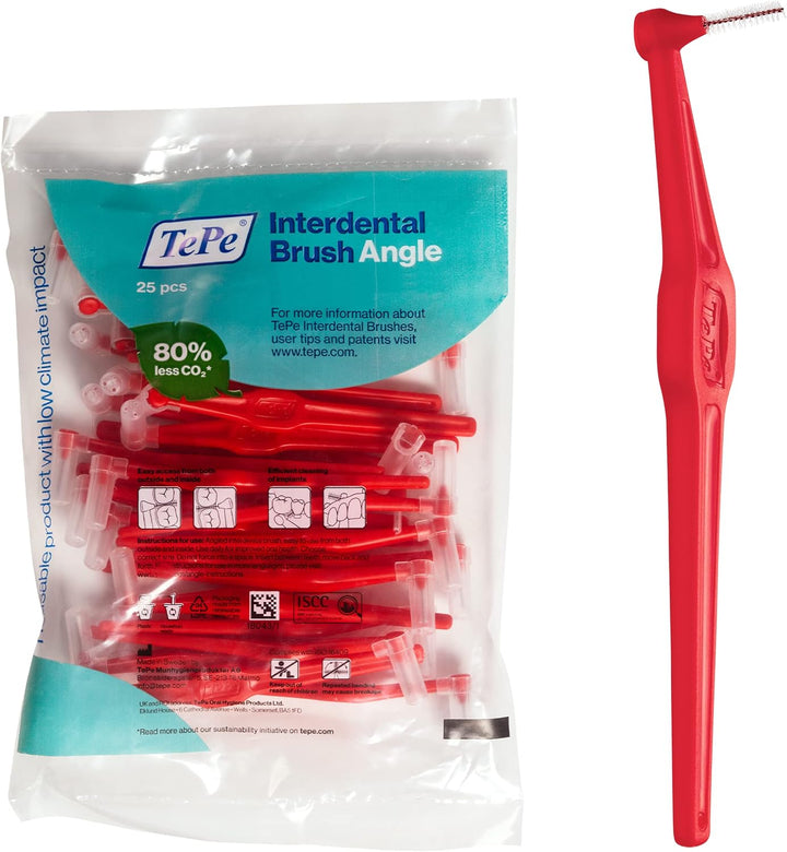 Cepillo interdental en ángulo de TePe, cepillo dental angular para...