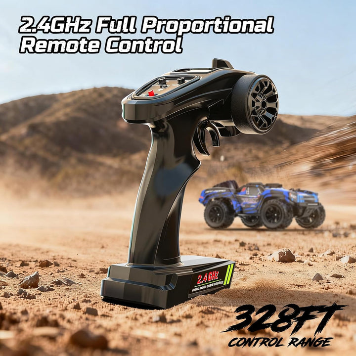 DEERC Autos RC 1\/12 de 45 KPH, Camión RC 4WD de Alta Velocidad de...