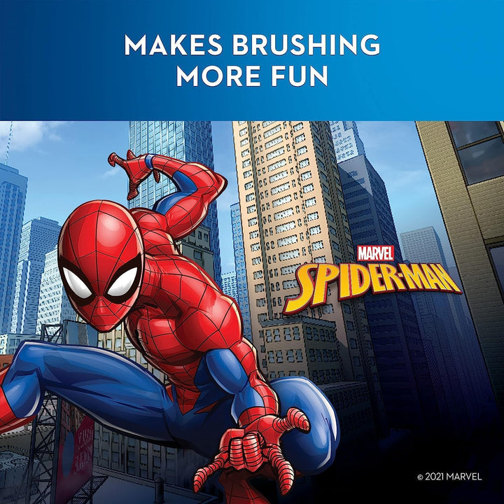 Oral-B Cepillo de dientes eléctrico para niños con Spiderman de Mar...