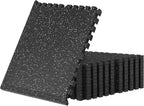Suelo de gimnasio 0.56"/ 0.79" de grosor con parte superior de goma, tapete