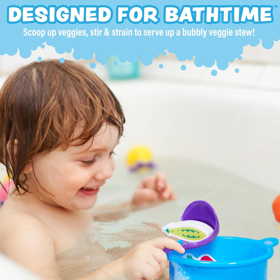 Tub Works Tub Soup Scoop Strain Play - Juguete de baño